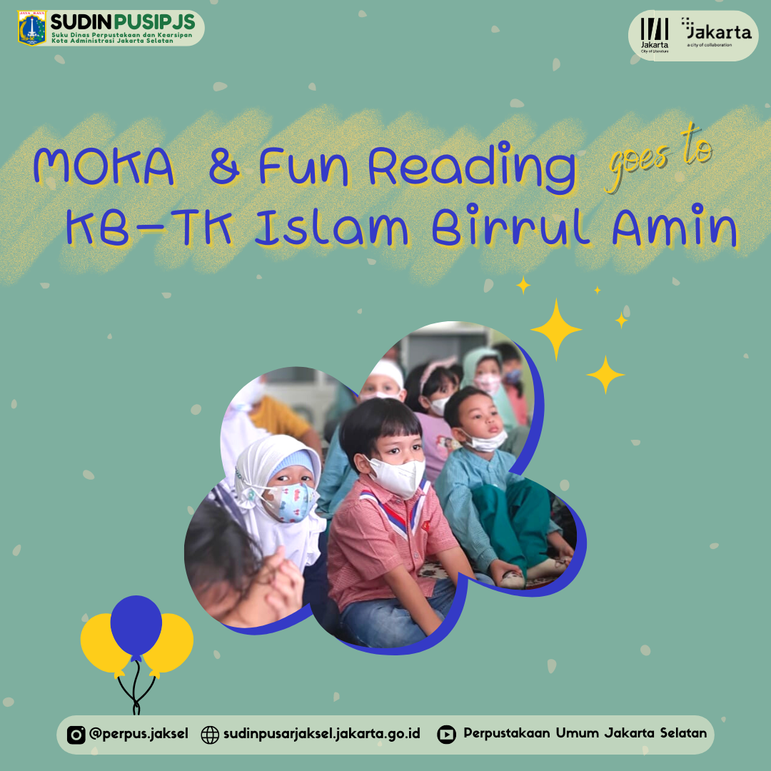 MOKA And Fun Reading Goes To TK Islam Birrul Amin